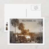 Schöne Hollywood-Ansichtskarte! Postkarte (Vorne/Hinten)