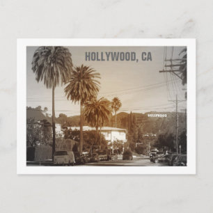 Schöne Hollywood-Ansichtskarte! Postkarte