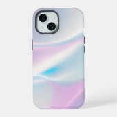 Schöne holografische Iridescent iPhone 15 Hülle (Rückseite)