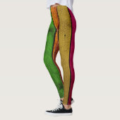 schöne Holzplanken Leggings (Links)