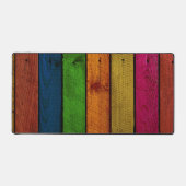 schöne Holzplanken Schreibtischunterlage (Vorderseite)