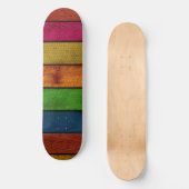 schöne Holzplanken Skateboard (Vorderseite)