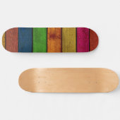 schöne Holzplanken Skateboard (Horizontal)