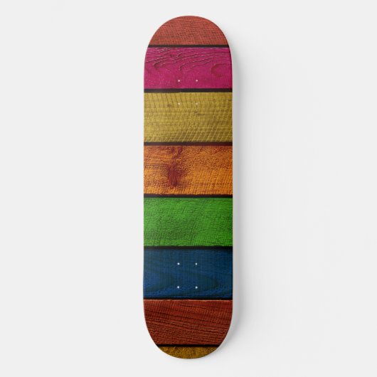 schöne Holzplanken Skateboard (Vorderseite)