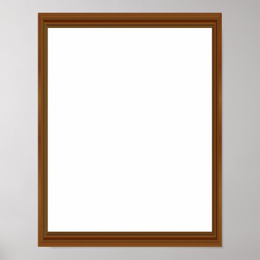 Schöne Holzrahmen spektakuläre Phantastische Leere Poster (Vorne)