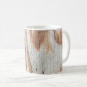 Schöne Holzstruktur oder Hintergrundabstrakte, gr Kaffeetasse (VorderseiteRechts)