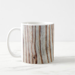 Schöne Holzstruktur oder Hintergrundabstrakte, gr Kaffeetasse