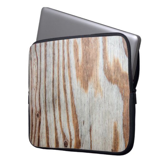 Schöne Holzstruktur oder Hintergrundabstrakte, gr Laptopschutzhülle (Vorderseite Links)