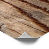 Schöne Holzstruktur oder Hintergrundabstrakte, gr Poster (Ecke)