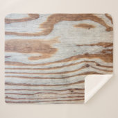 Schöne Holzstruktur oder Hintergrundabstrakte, gr Sherpadecke (Vorderseite (Horizontal))