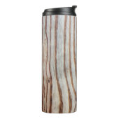 Schöne Holzstruktur oder Hintergrundabstrakte, gr Thermosbecher (Nach links gedreht)