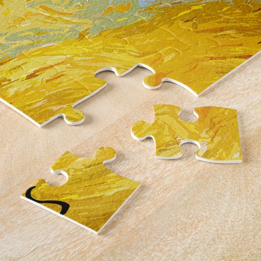 Schöne Honduras Ozean Blick Ölfarbe Puzzle (Seite)