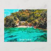Schöne honduras Tropenölmalerei Postkarte (Vorderseite)