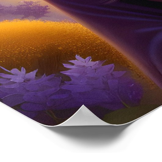 Schöne Honeybee Hexe Poster (Ecke)