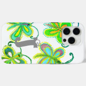 Schöne Hübsche Ausnahme Girly Butterfly Case-Mate iPhone Hülle (Rückseite (Horizontal))