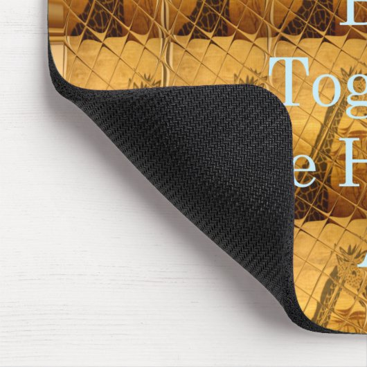 Schöne Hübsche außergewöhnliche afrikanische Kunst Mousepad (Ecke)