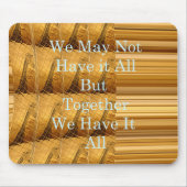 Schöne Hübsche außergewöhnliche afrikanische Kunst Mousepad (Vorne)