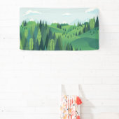 Schöne Hügellandschaft Banner (InSitu)