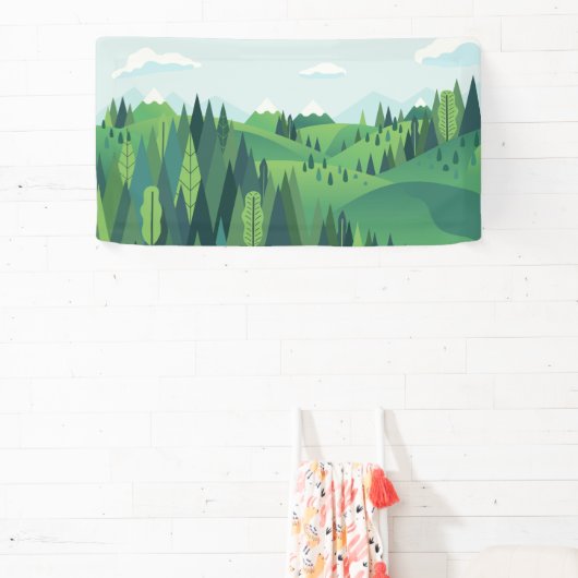 Schöne Hügellandschaft Banner (InSitu)