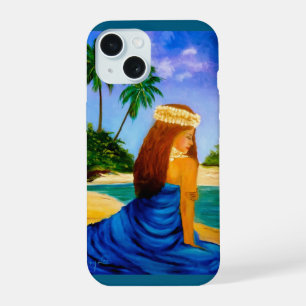 Schöne Hula am Strand iPhone 15 Hülle