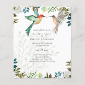 Schöne HUMMINGBIRDS Couple Wedding (Vorderseite)