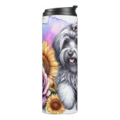 Schöne Hunde/Havanese Hund Thermosbecher (Nach links gedreht)