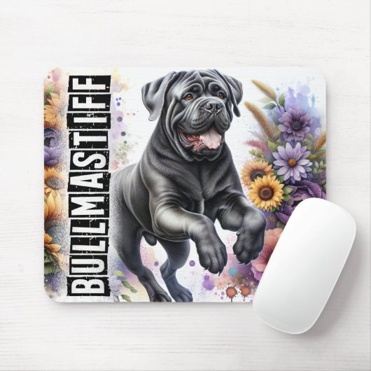 Schöne Hunderassen/Bullmastiff Hund Mousepad (Mit Mouse)