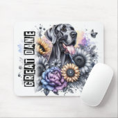 Schöne Hunderassen/Großer Dane Hund Mousepad (Mit Mouse)