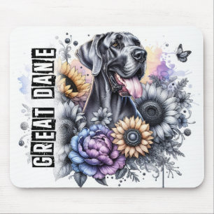 Schöne Hunderassen/Großer Dane Hund Mousepad