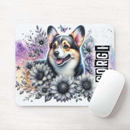 Schöne Hunderassen/Korgi-Hund Mousepad (Mit Mouse)