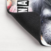 Schöne Hundezucht/Schnauzer-Hundepuppe Mousepad (Ecke)
