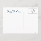 Schöne Husky Holiday Postkarte (Rückseite)