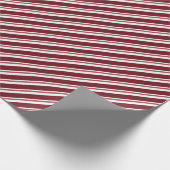 Schöne Hütte Weihnachten Geschenkpapier (Ecke)