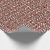 Schöne Hütte Weihnachten Geschenkpapier (Ecke)