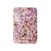 Schöne Hydrangea-Blume Badematte (Vorderseite Vertikal)