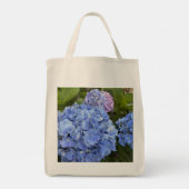 Schöne Hydrangea-Blume blüht Tragetasche (Rückseite)