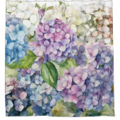 Schöne Hydrangea-Blume Floreniner Liebhaber Duschvorhang (Vorderseite)