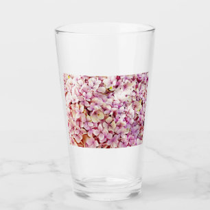 Schöne Hydrangea-Blume Glas