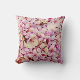 Schöne Hydrangea-Blume Kissen
