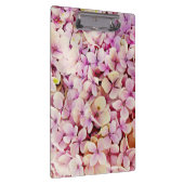 Schöne Hydrangea-Blume Klemmbrett (Rechts)