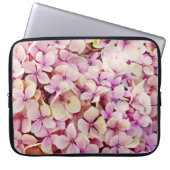 Schöne Hydrangea-Blume Laptopschutzhülle (Vorderseite)