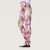 Schöne Hydrangea-Blume Leggings (Links)