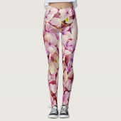 Schöne Hydrangea-Blume Leggings (Vorderseite)