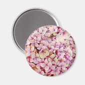 Schöne Hydrangea-Blume Magnet (Vorderseite/Rückseite)