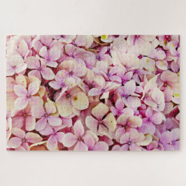 Schöne Hydrangea-Blume Puzzle