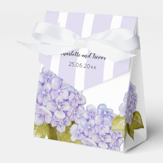 Schöne Hydrangea-Shades von Violet Blue Geschenkschachtel (Vorderseite)