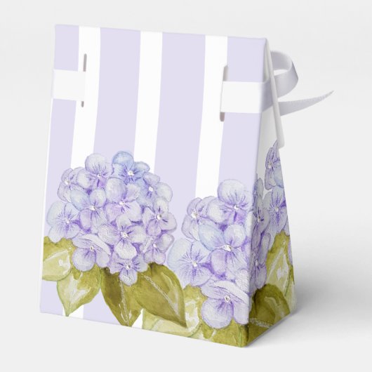 Schöne Hydrangea-Shades von Violet Blue Geschenkschachtel (Rückseite)