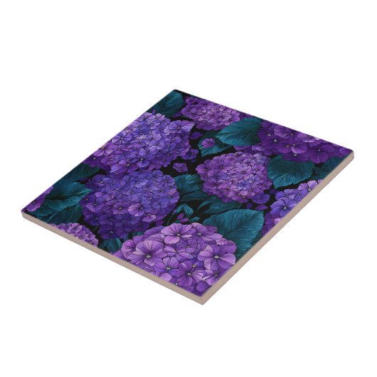 Schöne Hydrangeas-Fliesen für die rustikale Küche Fliese (Seite)