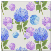 Schöne Hydrangeas Stoff (Nahaufnahme)