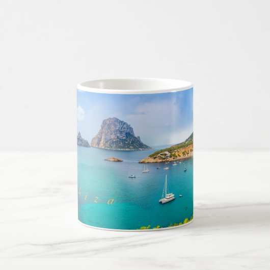 Schöne Ibiza Kaffeetasse (Mittel)